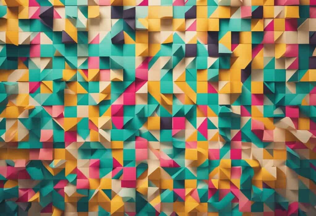 bedroom wall designs with tape