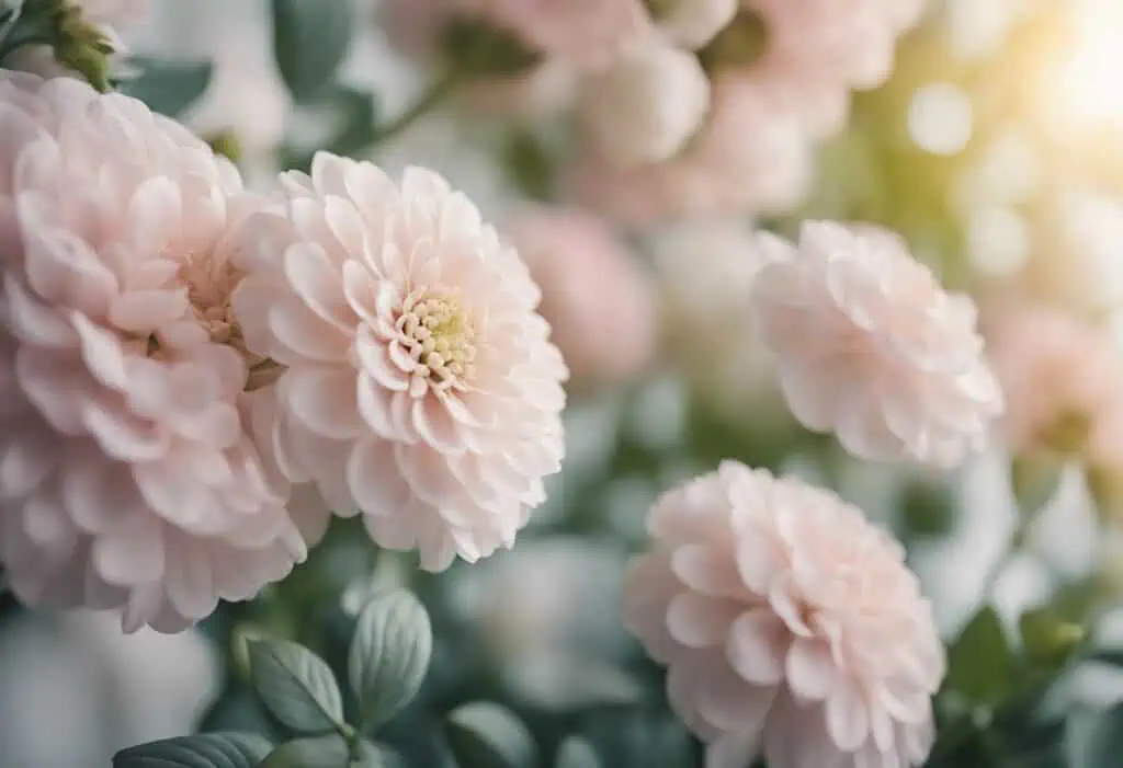 bedroom wall flower design