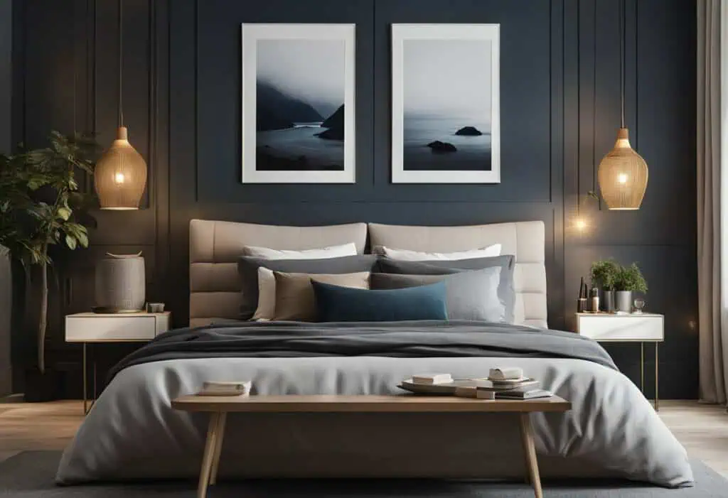 bedroom wall interior design