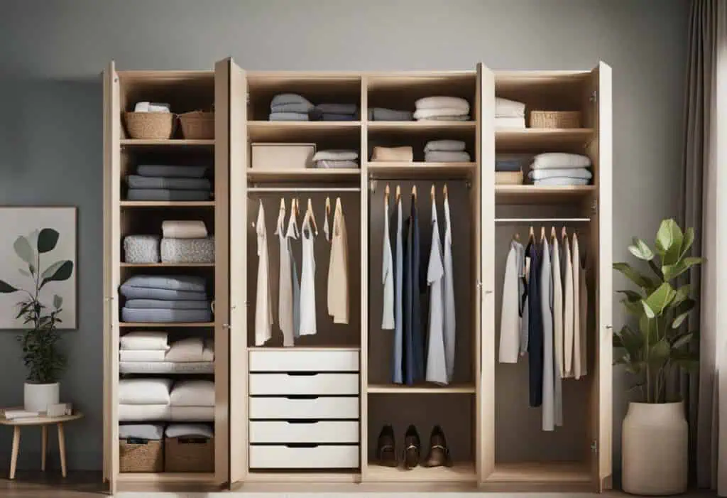 bedroom wardrobe interior design