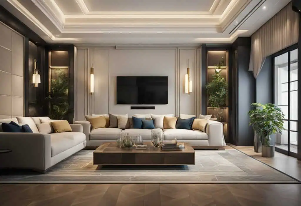 best ceiling design living room