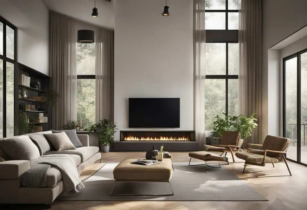 big living room design