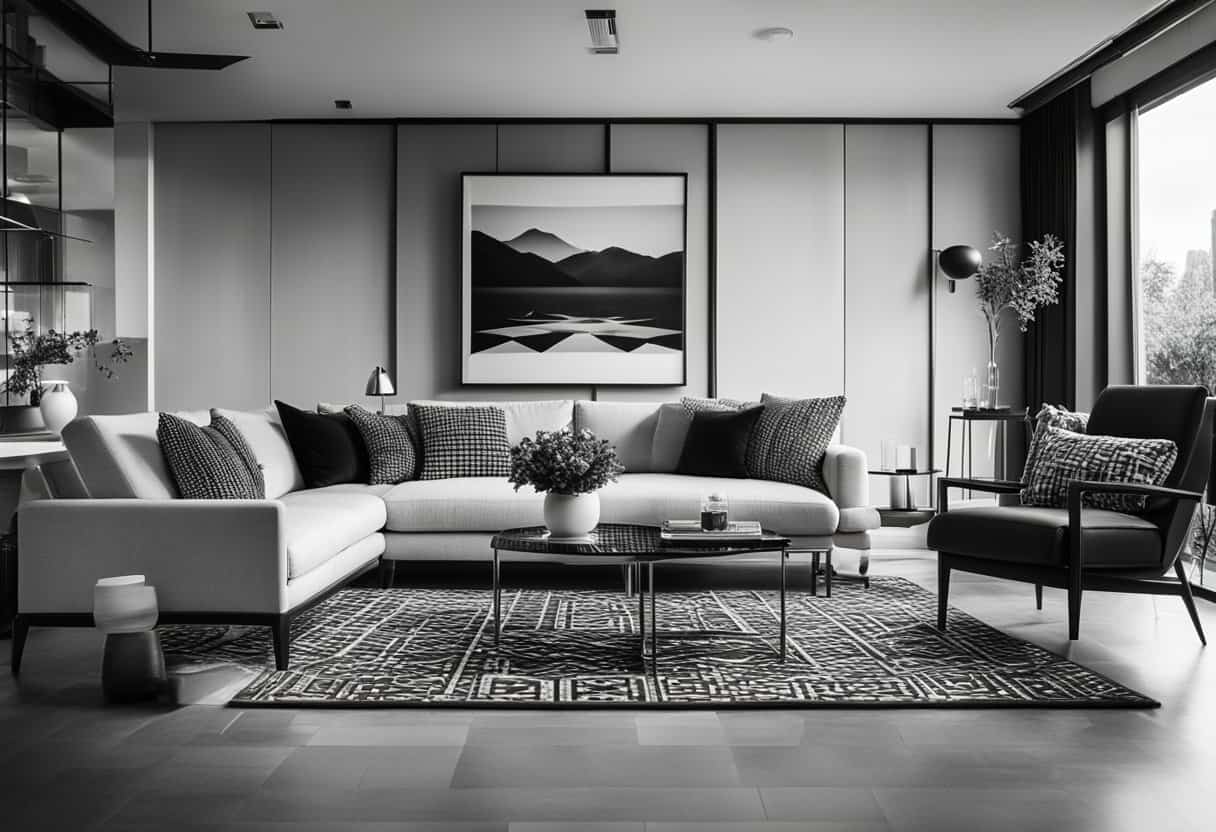 Black and White Living Room Design: A Timeless, Chic Look