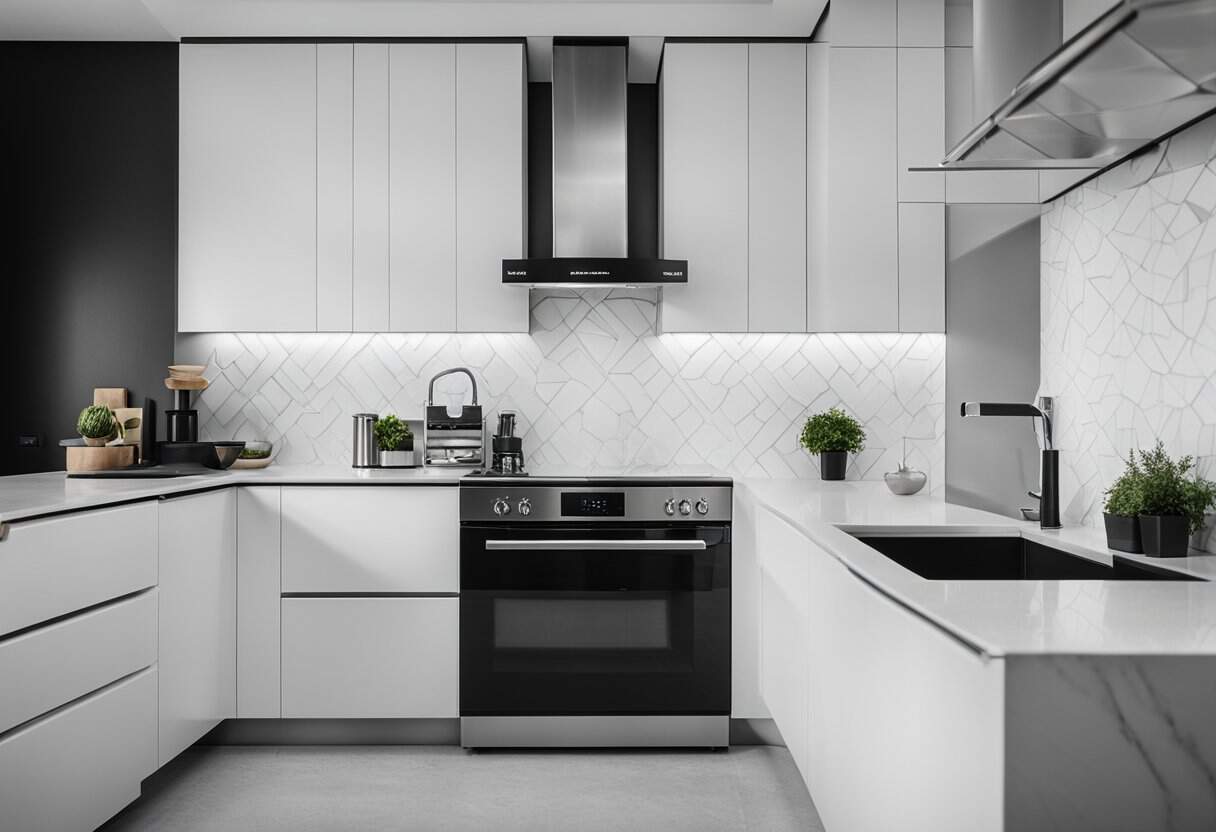 Transform with Black and White Kitchen Designs