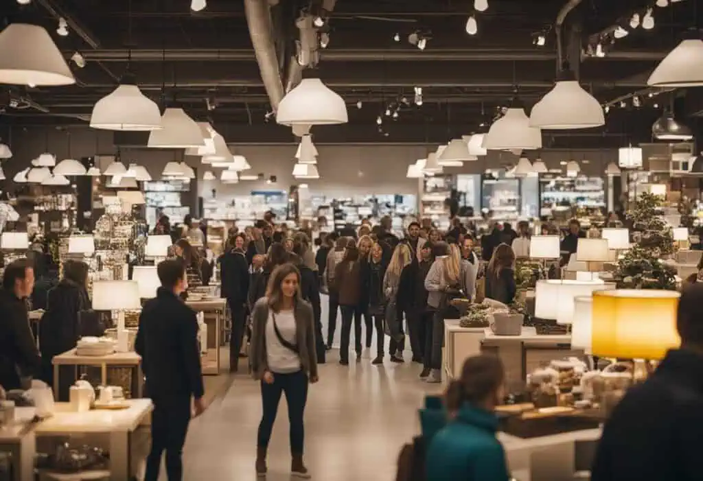 Furniture discounts during Black Friday event in Singapore.