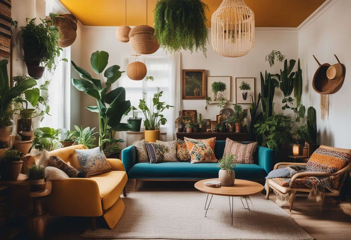 Bohemian Living Room Design Ideas: Free-Spirited Space
