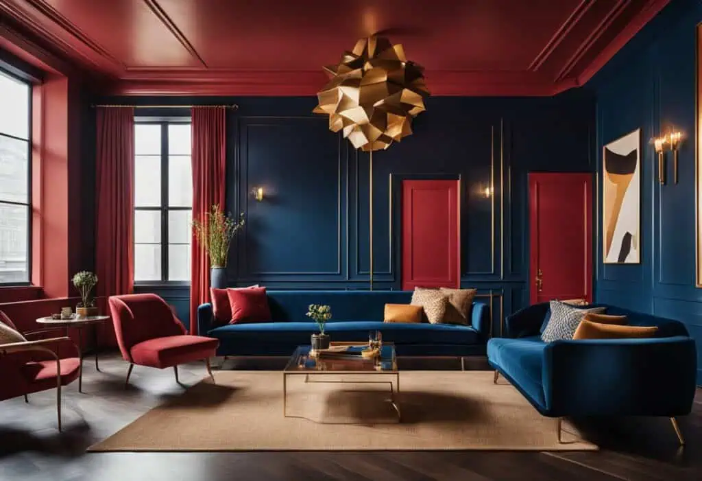 bold color interior design