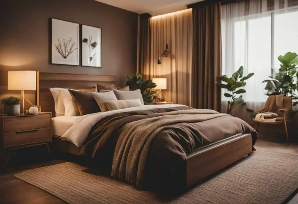 brown bedroom ideas interior design