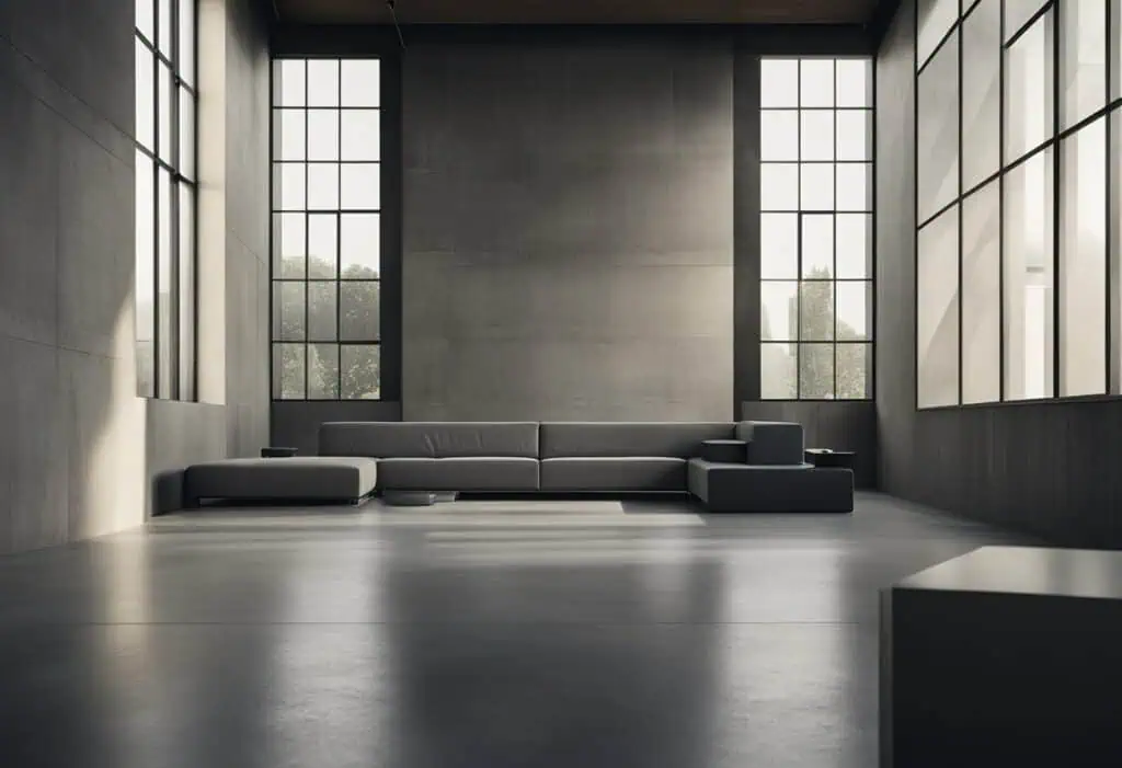 brutalist interior design