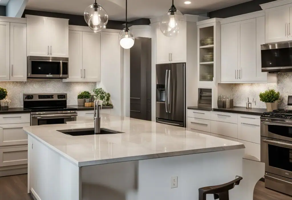 built in kitchen designs