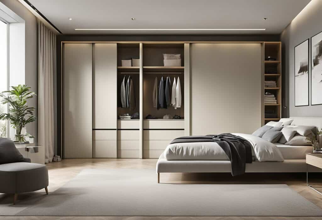 built in wardrobe designs for bedroom