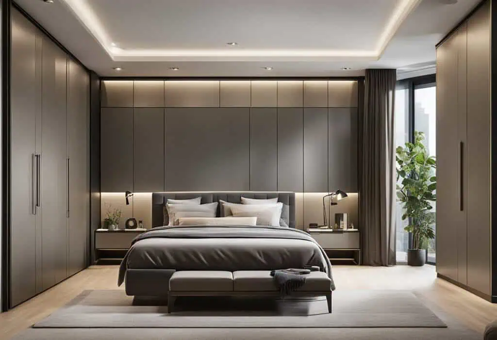 built in wardrobe designs for master bedroom