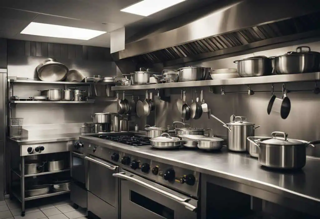 cafe kitchen design