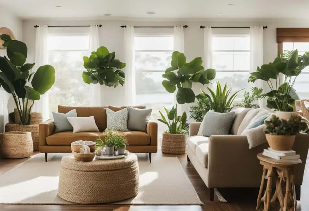 california casual interior design