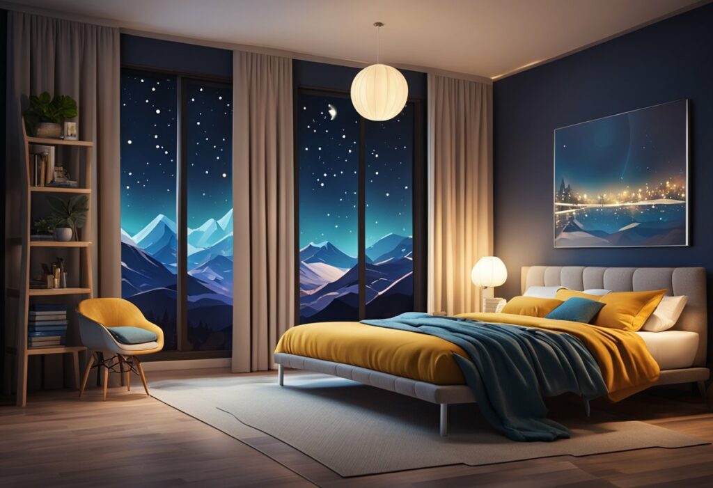 cartoon bedroom design