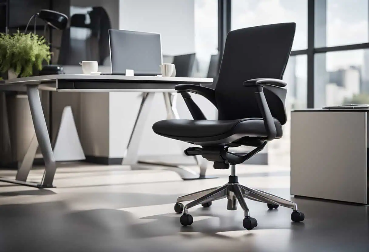 Modern ergonomic office chair for enhanced comfort and productivity.