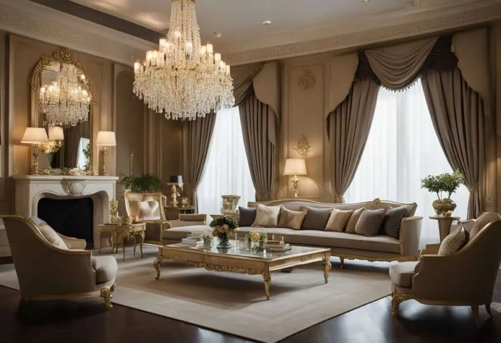 classic interior design living room