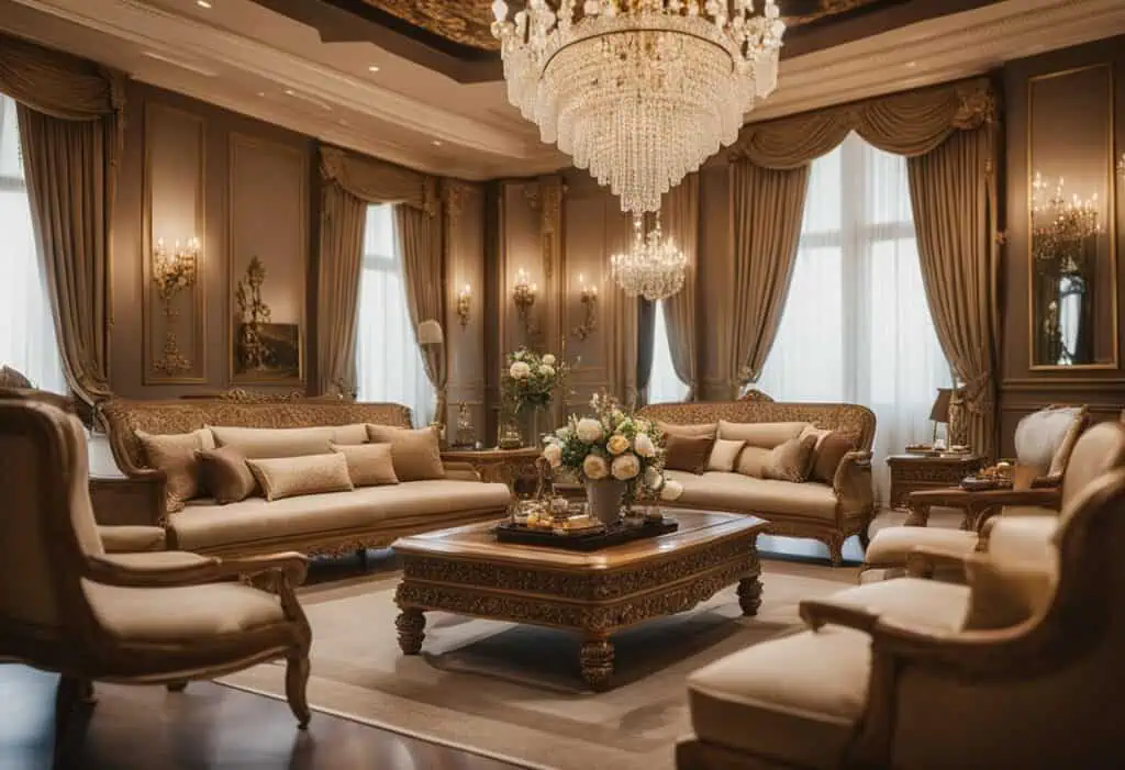classic villa interior design