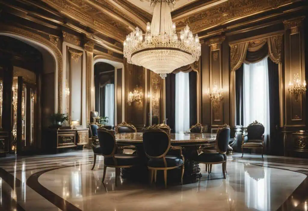 classical reflection interior design