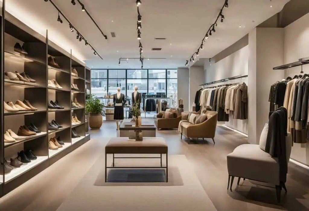 clothing boutique interior design ideas