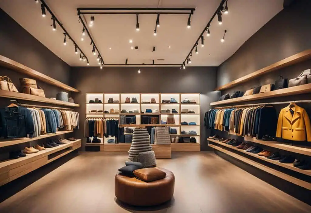 clothing store interior design