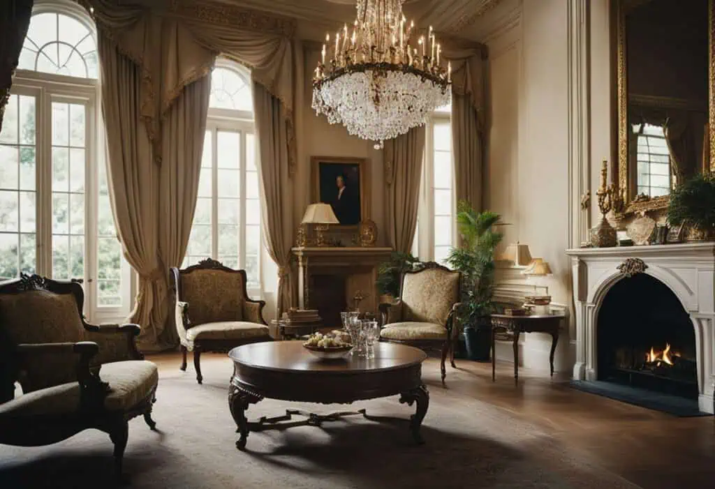 colonial inspired interior design