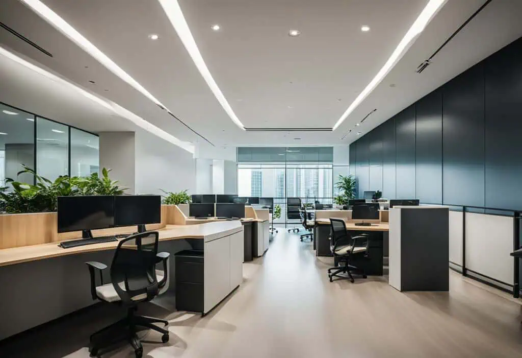 commercial office interior design singapore