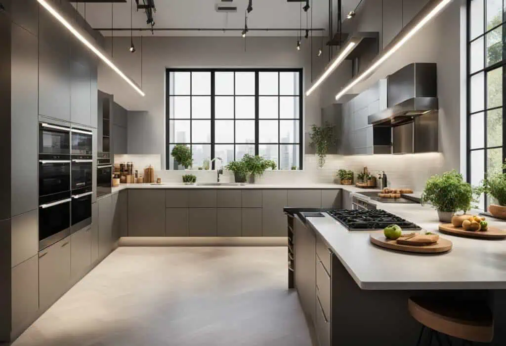 communal kitchen design
