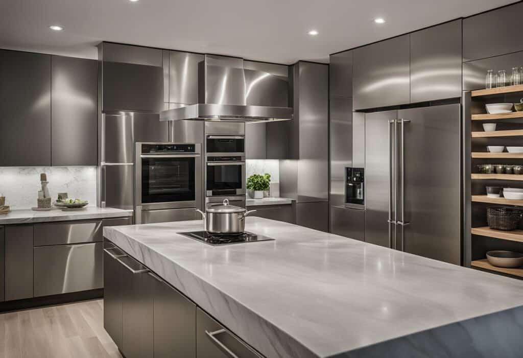 concrete kitchen cabinets designs