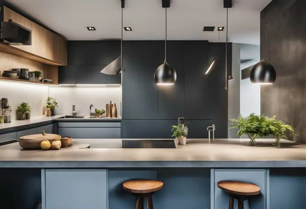 concrete kitchen design ideas