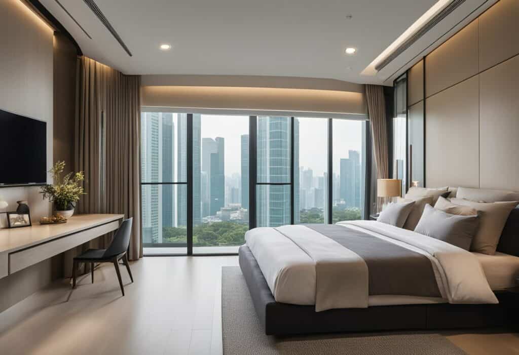 condo master bedroom design singapore