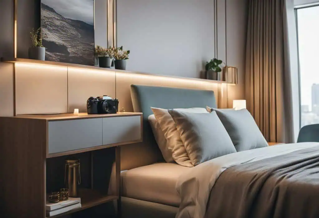 console designs for bedroom