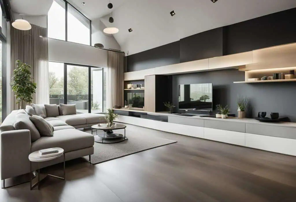 contemporary interior design characteristics