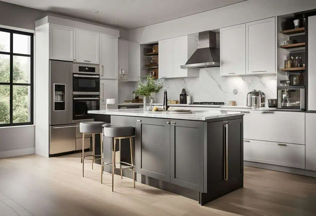 corner cabinet kitchen design