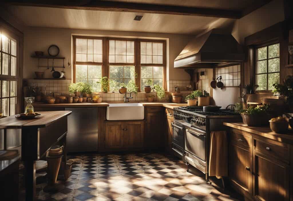 country kitchen interior design
