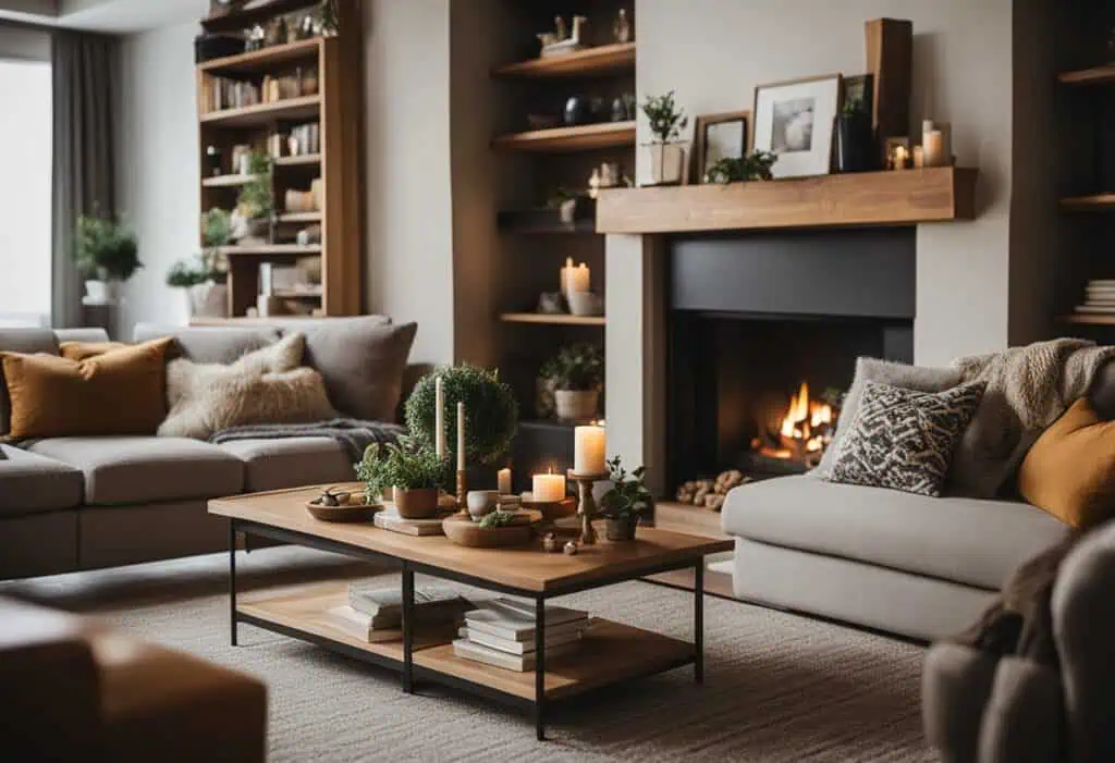 cozy living room interior design