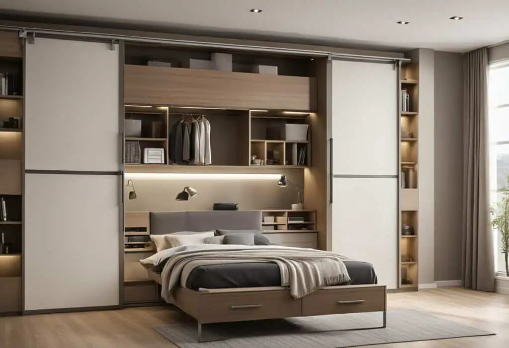 cupboard design for small bedroom