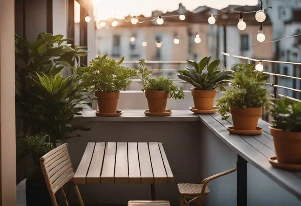 cute balcony design