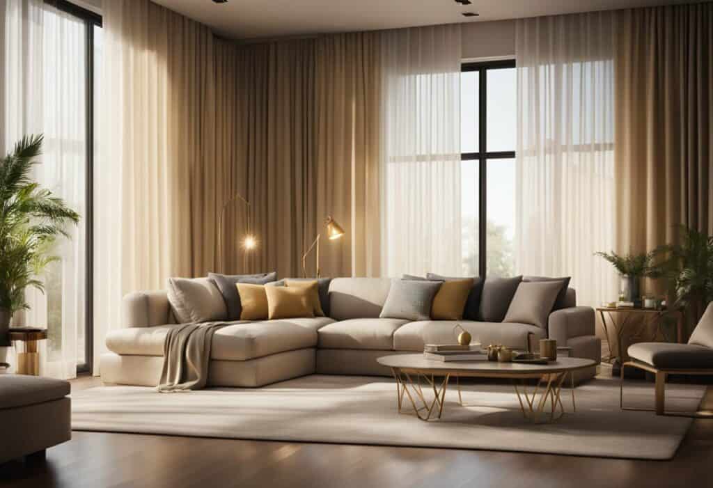 designer curtains for living room