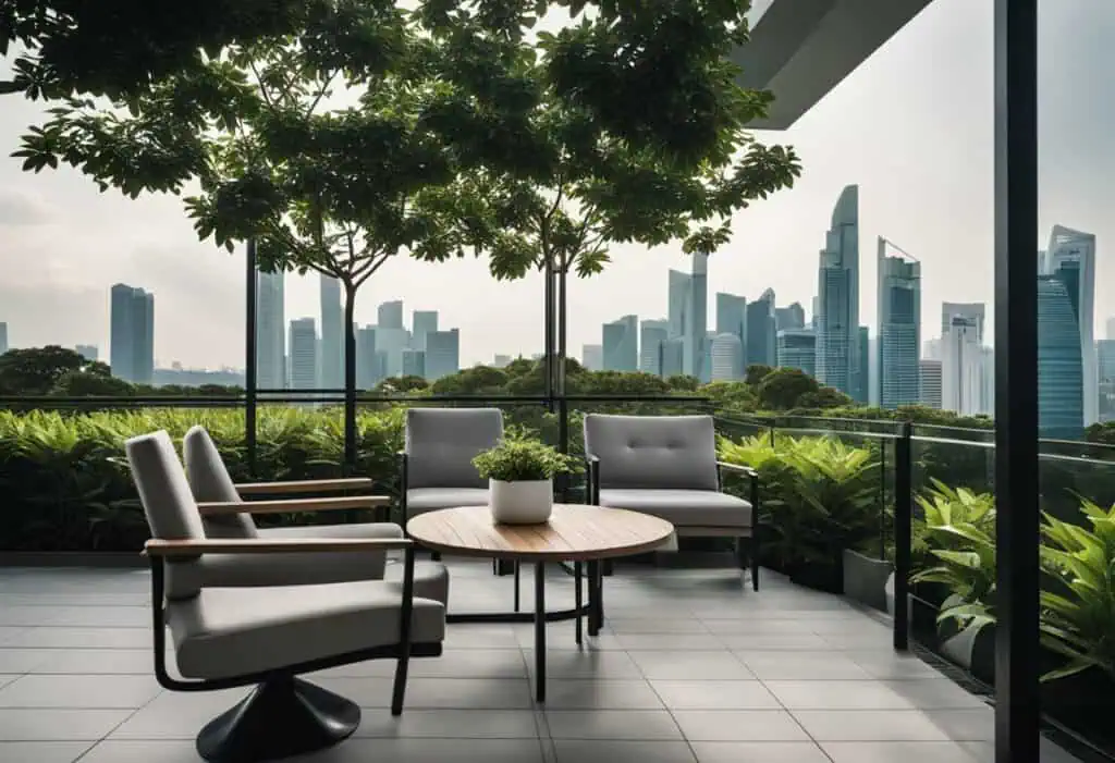 Outdoor furniture Singapore for stylish urban patios.