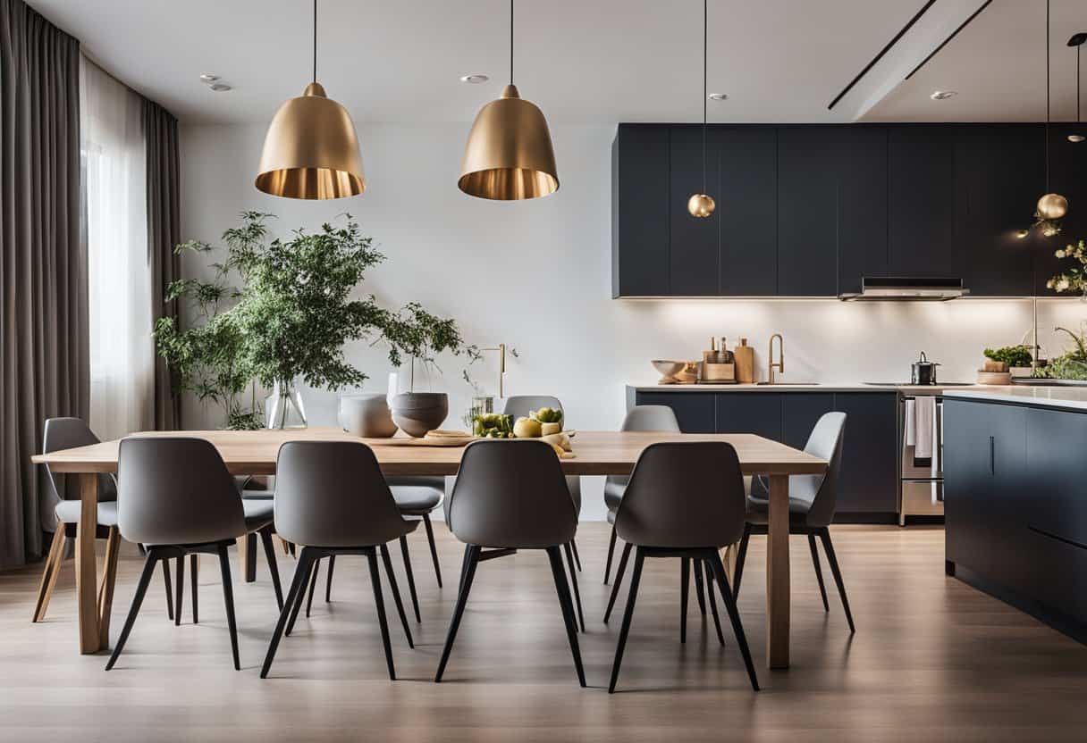 Dining Room Design with Kitchen: Seamless & Stylish