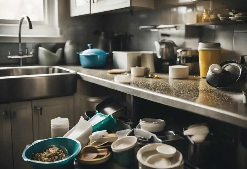 dirty kitchen design