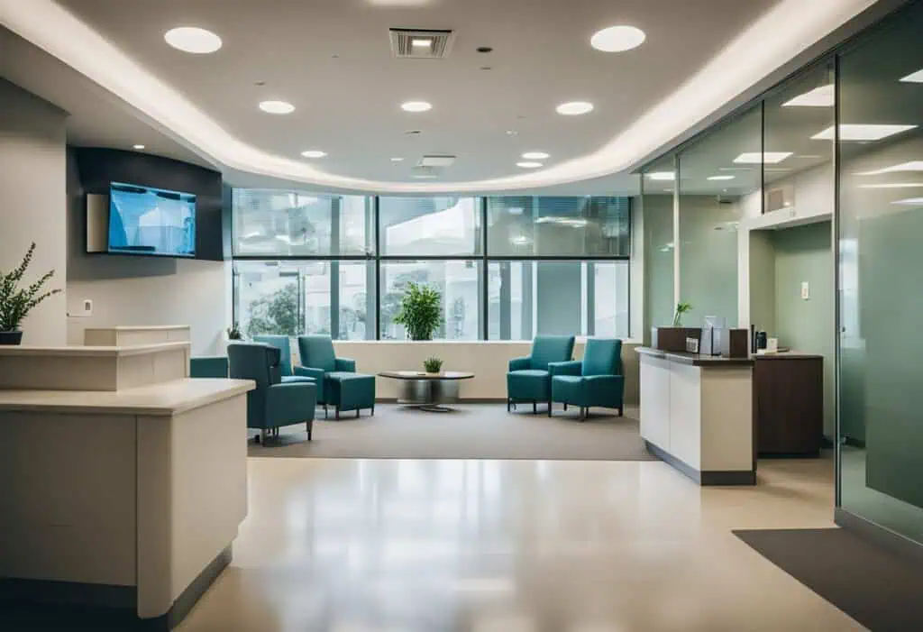 Bright and welcoming medical office space designed for patient comfort and professionalism.