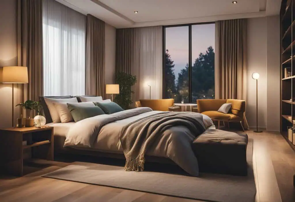 double bedroom house design