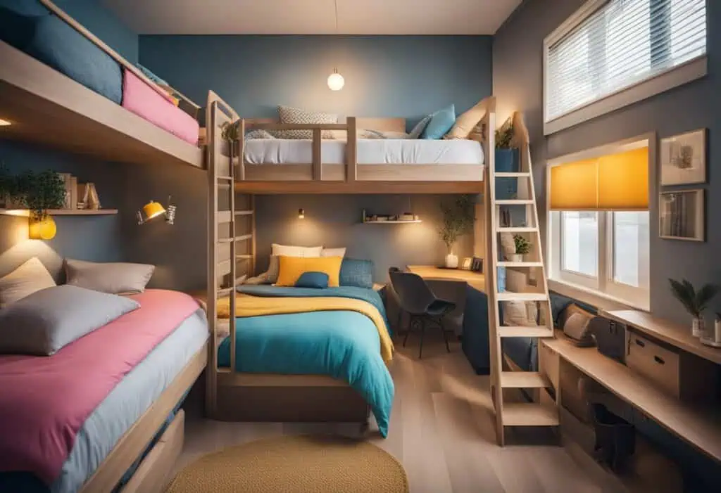 double deck bedroom design