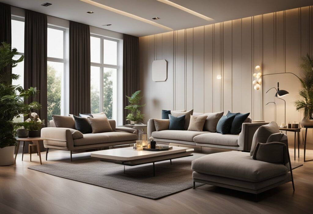 downlight design living room