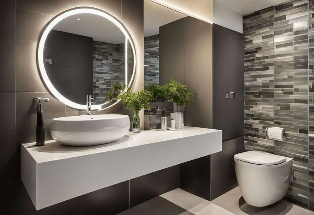 downstairs toilet design ideas