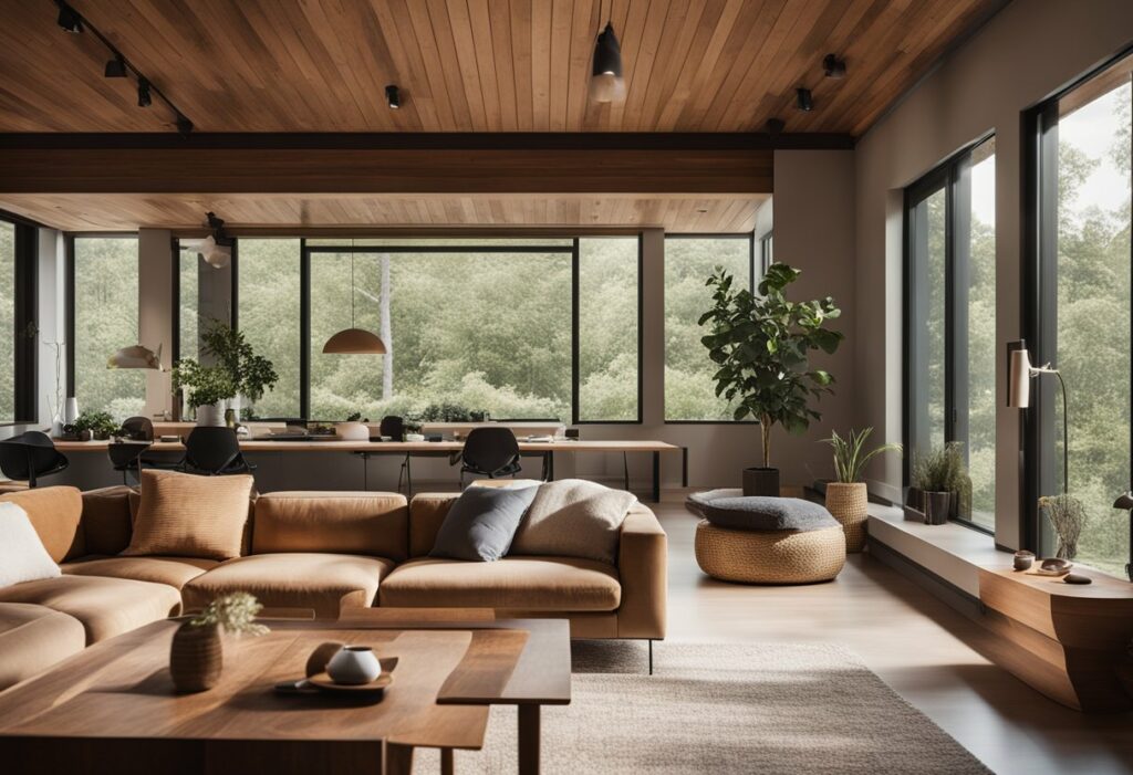 earthy modern interior design
