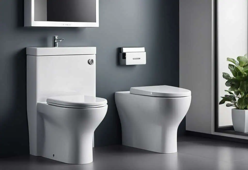 easy to clean toilet design