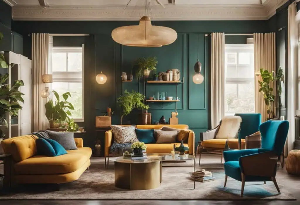 eclectic interior design